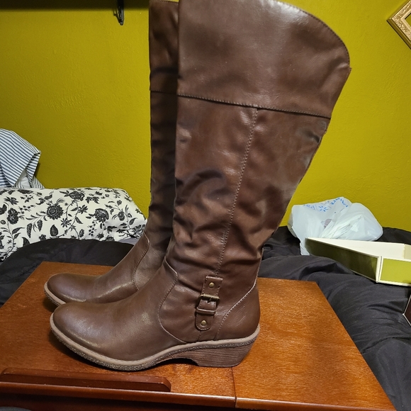Shoes Womens Brown Boots Poshmark